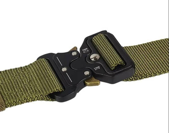 TAKTYCZNY PASEK Parciany 131cm Uniwersalny khaki BQ61A