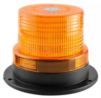 Samochodowe ŚWIATŁO Błyskowe Ostrzegawcze 12/24V Kogut pomarańczowe