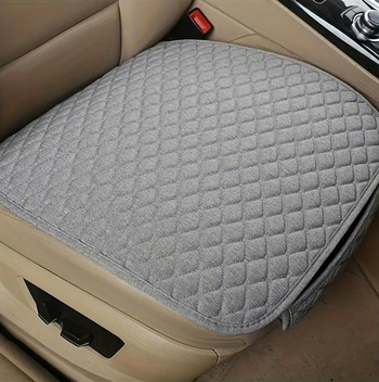 Wygodny POKROWIEC na fotel samochodowy przedni 50x52cm szary AG833A