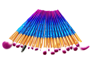 AG798 PĘDZLE DO MAKIJAŻU UNICORN 20 SZT