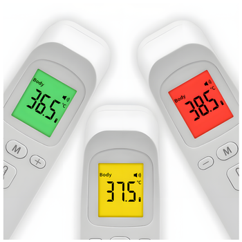 Termometr bezdotykowy na podczerwień LCD – szybki pomiar temperatury dzieci i dorosłych