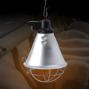 Oprawa do żarówki grzewczej E27 250W – aluminiowa lampa z regulacją mocy i łańcuchem 2,5 m