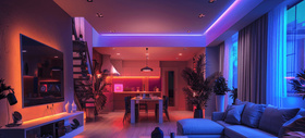 Taśma LED WS2812B RGB 5m 300 diod 60LED/m IP65 – adresowalna, wodoodporna, samoprzylepna