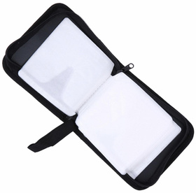 KOMPAKTOWE ETUI na 40 Płyt CD/DVD Organizer ciemno niebieski AG429C  