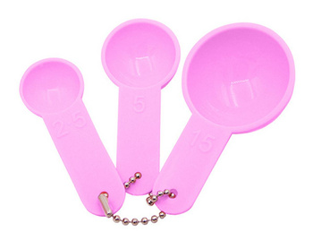 ZESTAW do Robienia i Nakładania Maseczek Algowych 6 Narzędzi różowy AG172A 