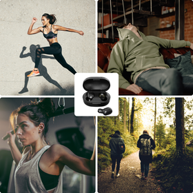 ZS54 SŁUCHAWKI DOUSZNE BEZPRZEWODOWE