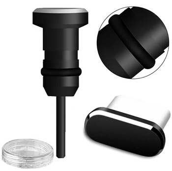ZATYCZKI Portów USB-C AUX Zaślepki 2sztuki czarne DA23