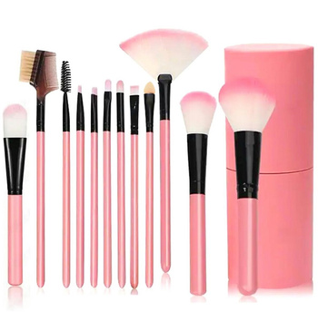 AG92M ZESTAW PĘDZLI 12SZT RÓŻ