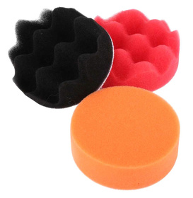 Zestaw POLERSKI Gąbki Futro Głowica 12 elementów