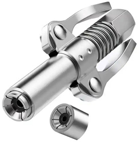 Samoblokująca SZYBKOZŁĄCZKA do Smarownic Kalamitek 1/8" NPT srebrna NZ29