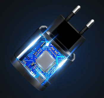 Ładowarka sieciowa Quick Charge 3.0, 3 porty USB, szybkie ładowanie 18W czarna PLP37D