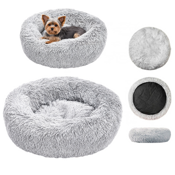 AG602P LEGOWISKO PIES KOT 95 CM SZARE