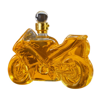 Karafka w kształcie motocykla 0,35L – prezent dla fana motoryzacji, whisky i nalewek