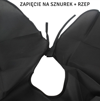 AG333A PELERYNA FRYZJERSKA 140x100cm SZN