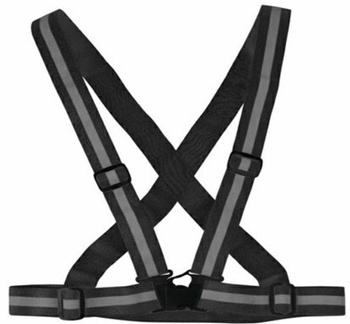 AG590B SZELKI ODBLASKOWE KAMIZELKA BLACK