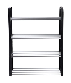 Stabilna PÓŁKA na BUTY 4 poziomy Regał 58x42x18cm AG38R