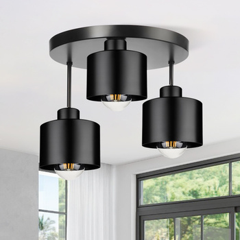 ZD177 WISZĄCA LAMPA SUFITOWA 3xE27