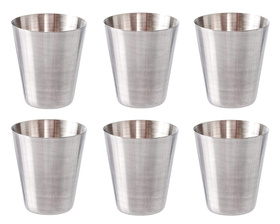 AG171B KIELISZKI TURYSTYCZNE 6szt. STAL