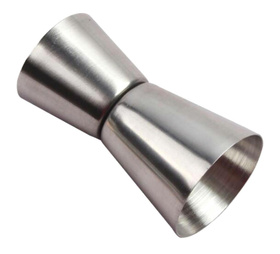 JIGGER Miarka Barmańska Dwustronna 25/50ml srebrna AG171C 