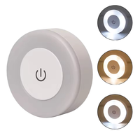 Bezprzewodowa lampka nocna LED z czujnikiem ruchu i zmierzchu, USB, magnetyczna