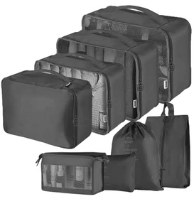 OrganizerTURYSTYCZNY 8 elementów czarny BQ73