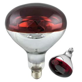 Żarówka grzewcza na podczerwień 150W E27 – do lamp i podgrzewaczy potraw 