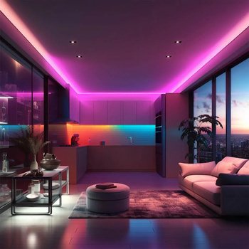 Taśma LED WS2812B RGB 5m 300 diod 60LED/m IP65 – adresowalna, wodoodporna, samoprzylepna