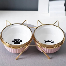 DA539A ZESTAW 2x300ml MISKA DLA KOTA PSA