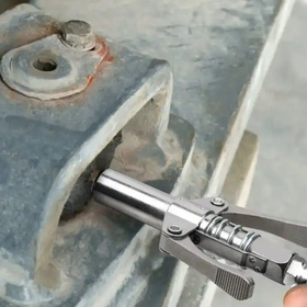 Samoblokująca SZYBKOZŁĄCZKA do Smarownic Kalamitek 1/8" NPT srebrna NZ29