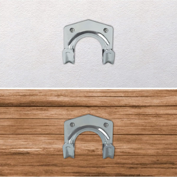 Metalowe haki ścienne U – zestaw 20 podwójnych uchwytów na narzędzia