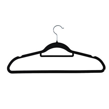 DA18 WIESZAKI NA UBRANIA WELUROWE 20SZT