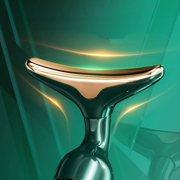 Masażer soniczny 3w1 do twarzy, szyi i oczu – liftingujący, wibracyjny, ujędrniający, 10 000 drgań/min