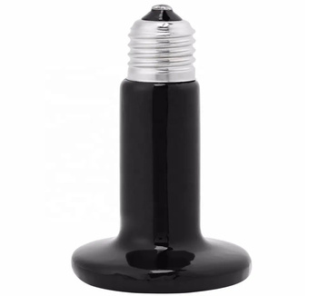 Grzewcza ŻARÓWKA do Terrarium na podczerwień 100W E27 czarna AG902A