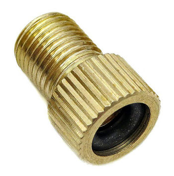 ADAPTER ZAWORU Rowerowego na Wentyl FV / DV–AV 1szt złoty RW22A