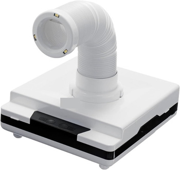 Profesjonalny pochłaniacz pyłu 60W z lampą LED – elastyczna rura 360°, filtr wymienny, manicure