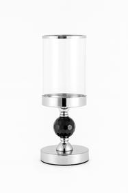 DA191B KOMPLET 3 ŚWIECZNIKÓW CZARNY