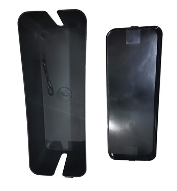 ORGANIZER Pojemnik na Kable Listwy 40x15x13cm czarny 