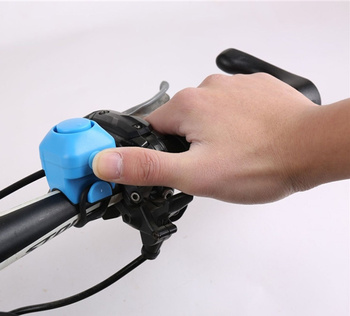 Elektryczny DZWONEK Rowerowy na Kierownicę głośny czarny AG496 