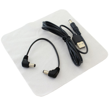 Automatyczny ROTOMAT na 2 ZEGARKI eko skóra USB czarny