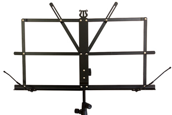 Pulpit do nut na trójnogu – regulacja wysokości, składany, stabilny, idealny dla muzyków, pokrowiec w zestawie 64-136cm czarny ST10