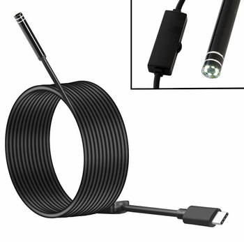 Wodoodporny ENDOSKOP Kamera Inspekcyjna USB-C Android AK252B