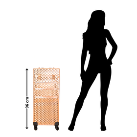 CA40A KUFEREK KOSMETYCZNY DUŻY ROSE GOLD