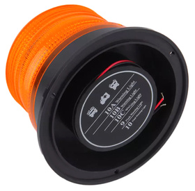 Samochodowe ŚWIATŁO Błyskowe Ostrzegawcze 12/24V Kogut pomarańczowe 