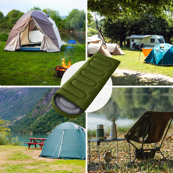 BQ26F ŚPIWÓR TURYSTYCZNY MUMIA ZIELONY