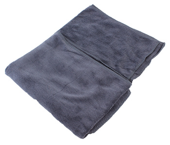 Szybkoschnący RĘCZNIK z Mikrofibry Chłonny 50x100cm szaro-niebieski BQ8C