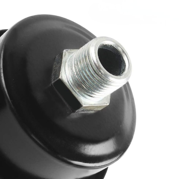 Filtr powietrza do sprężarki – metalowy 3/8" czarny filtr kompresora