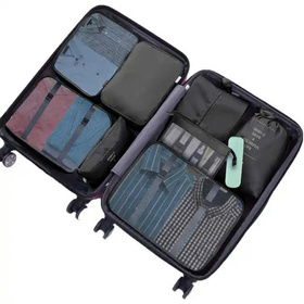 BQ73A ORGANIZER PODRÓŻNY 8 SZT SZARY