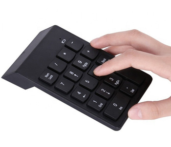 Bezprzewodowa KLAWIATURA Numeryczna USB czarna AK86A