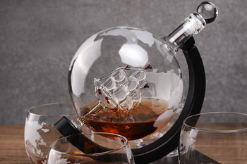 DA514C KARAFKA GLOBUS 1000ML 4 SZKLANKI