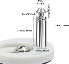 DA240A ZAWIASY DO DESKI SEDESOWEJ 2SZT.